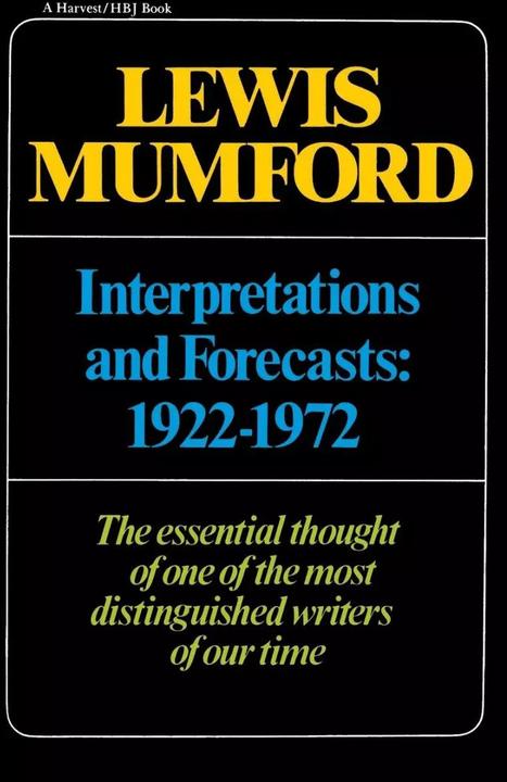 Image du produit Interpretations & Forecasts 1922-1972 (Anglais, Mumford, Lewis Mumford, 1999)