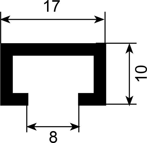 Image du produit Aweso Rails d'actionnement 1000 type 1, pour charges légères (1 pcs)