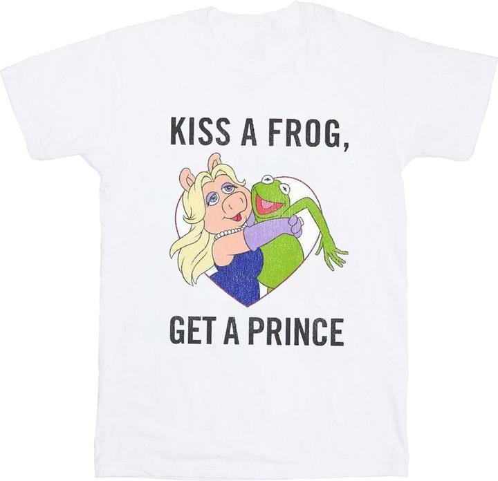 Immagine prodotto Disney The Muppets Kiss A Frog Maglietta Ampia Donna (XXL)