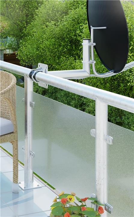 Image du produit Goobay Support mural pour antenne satellite (Miroirs + antennes Montage)