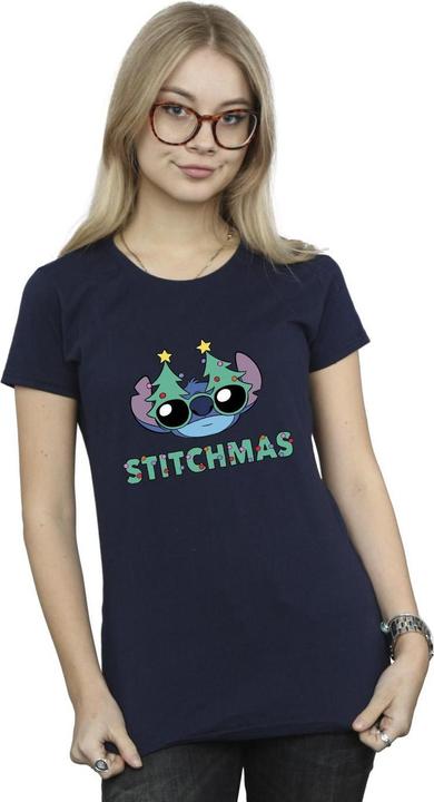 Produktbild Disney Lilo & Stitch Stitchmas Glasses TShirt (XL)
