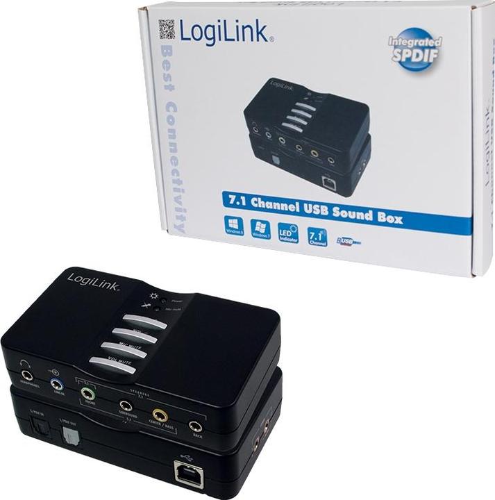 Immagine prodotto LogiLink Box audio USB 7.1 (USB)