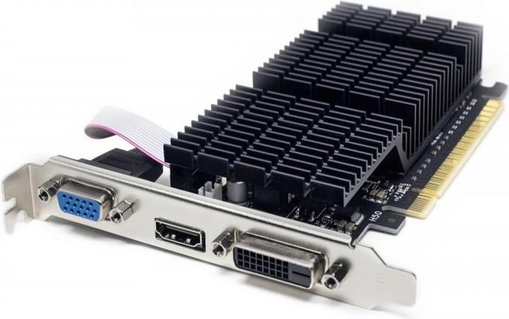 Image du produit AFOX AF710-2048D3L5 Carte graphique NVIDIA GeForce GT 710 GDDR3 (2 Go)