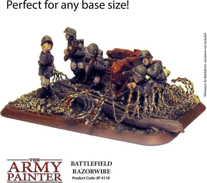 Image du produit Army Painter ARM04118 - Battlefield Razorwire/Fils de fer barbelés (GB)