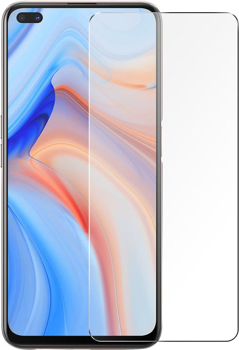 Actual product image Avizar Crystal clear film, glass screen protector (1 Piece, Oppo Reno 4 Z 5G)