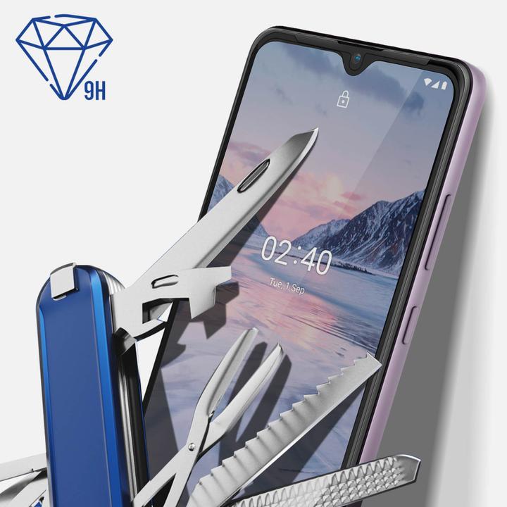 Immagine prodotto 3MK Protettore di schermo Hardglass Max Lite (1 Pezzo/i, Nokia 2.4)