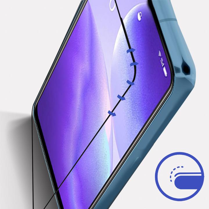 Actual product image 3MK Hardglass Max Lite screen protector (1 Piece, Oppo Reno 5 F, Oppo Reno 5 Pro 5G)