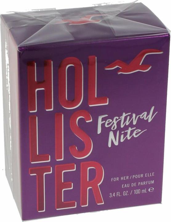 Actual product image Hollister Festival Nite by Eau de Parfum Spray 100 ml (Eau de parfum, 100 ml)