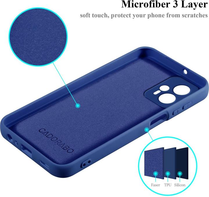 Actual product image Cadorabo Case for Motorola Moto G13 / G23 TPU in liquid protection silicone design (Motorola Moto G23, Motorola Moto G13)