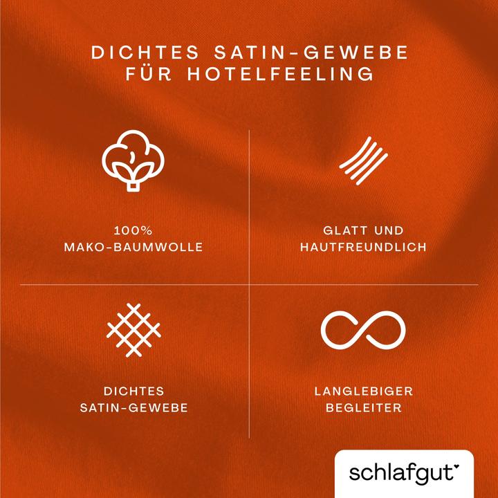Actual product image schlafgut Woven Satin (Duvet cover, 40 x 40 cm)