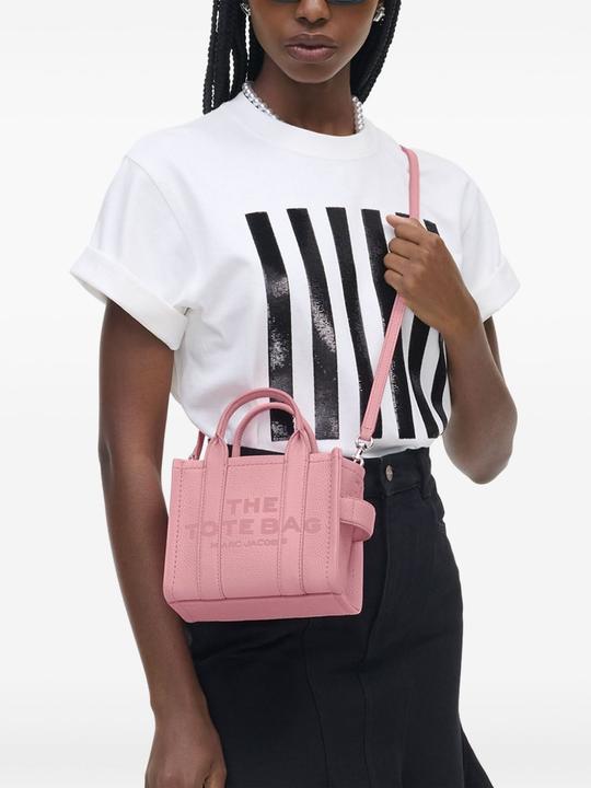Actual product image Marc Jacobs mini tote in pink leather