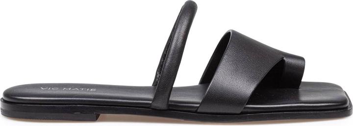 Vic Matie single-finger slipper in black nappa