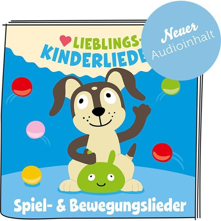 Actual product image Tonies 30 Favourite children's songs Game Motion songs (German)