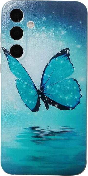 Schmetterling blau