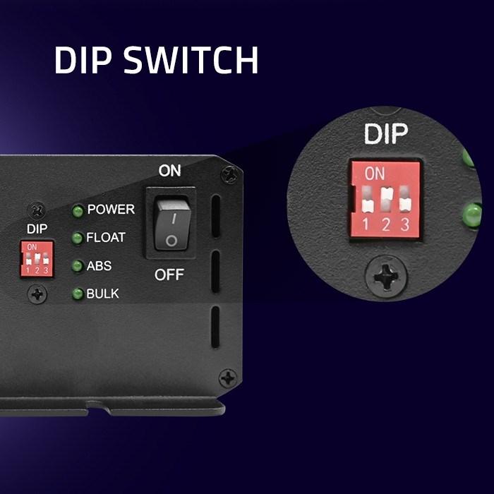 Image du produit Qoltec ładowarka Do Akumulatorów Lifepo4 Agm Gel Sla | 40a | 12v (12V, 40 A)