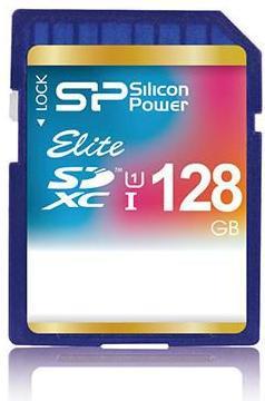 Produktbild Silicon Power Elite UHS-I 128GB SDXC 85/10 MBs SP128GBSDHAU1V10 (128 GB, SDXC, U1, UHS-I)