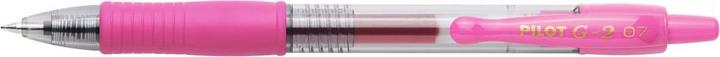 Actual product image Pilot Gel pen G2 07, line/walking colour: pink (Pink, 1 x)