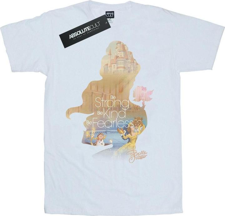 Disney Princess Belle Filled Silhouette TShirt