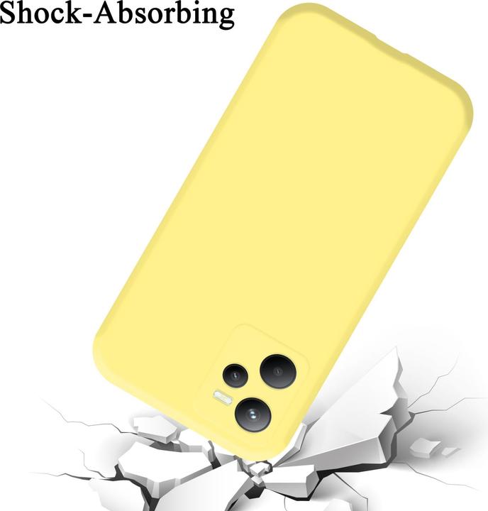 Immagine prodotto Cadorabo Custodia in silicone liquido TPU per Realme C35 / Narzo 50A PRIME (Realme C35, Realme Narzo 50A Prime)