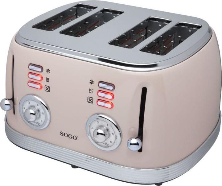 Produktbild Sogo 4-Scheiben-Toaster Eternal Retro Serie
