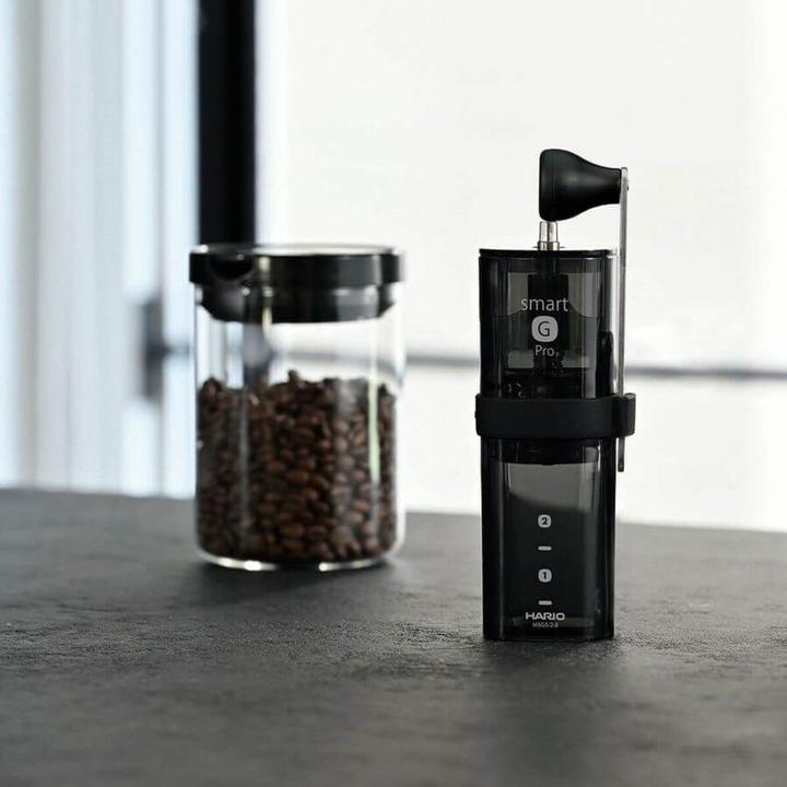 Actual product image Hario Smart G PRO Coffee Grinder Transparent - Coffee grinder