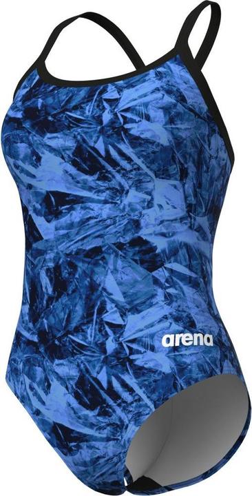Arena W Team Crackle Swimsuit Lightdrop Back (36)