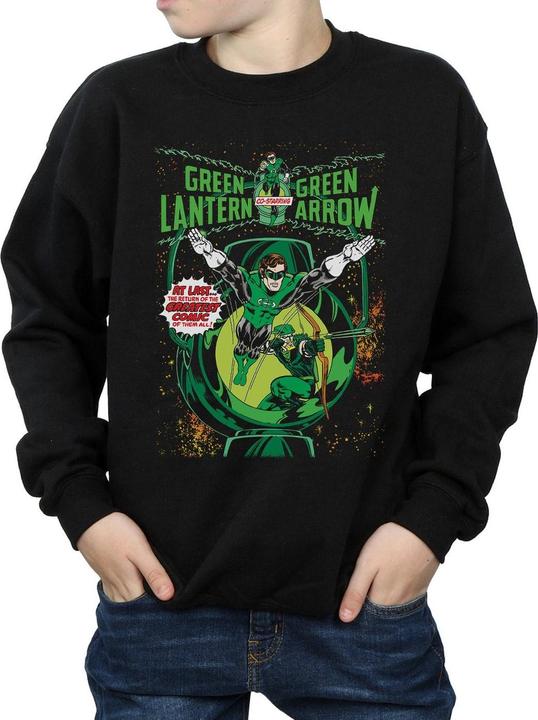 Produktbild Green Lantern Arrow Cover Sweatshirt Jungen (140, 146)