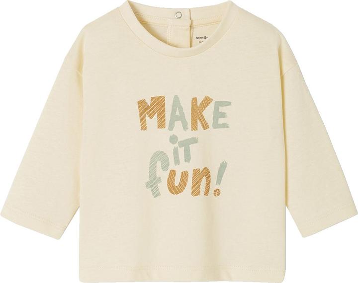 Produktbild Vertbaudet 3er-Pack Baby Shirts: Langarm & Kurzarm BASIC (98)