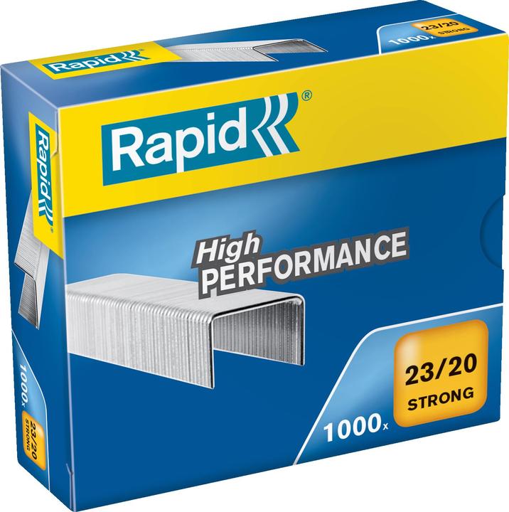 Immagine prodotto Rapid Graffe 23/20mm 24870400 1000 pezzi forte (1000 x)