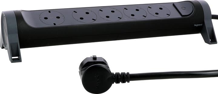 Produktbild Legrand Drehbare Steckdosenleiste, 5-fach Steckdose (5 x, CEE 7/5, 1.50 m)