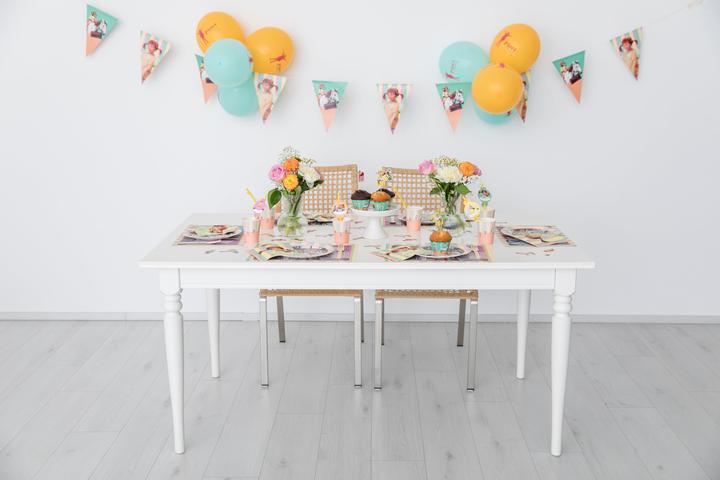 Image du produit DH-Konzept Serviettes de table Pippi Langstrumpf