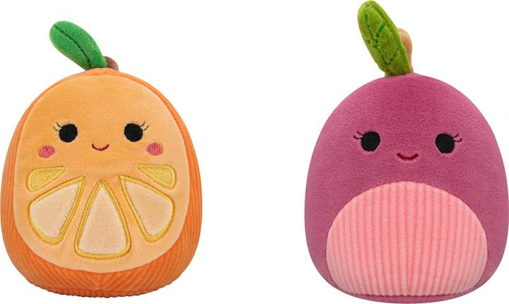 Actual product image Squishmallows Squishmallow - Pets Dog toy with squeaky sound - Orange 18 cm Fruit (Plush toy dog)