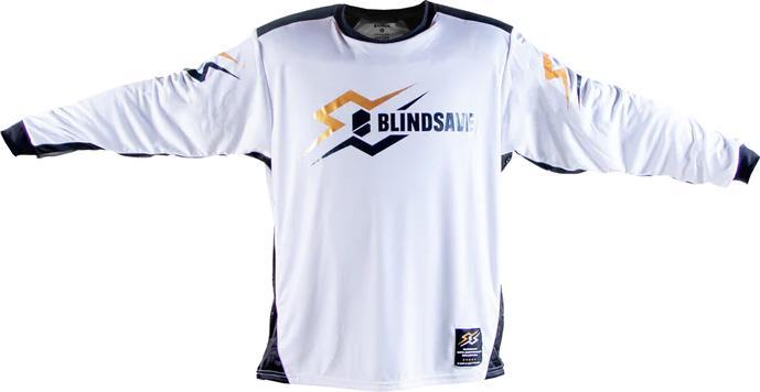 Blindsave Torhüter-jersey X White (L)