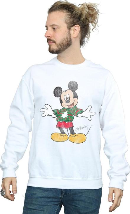 Produktbild Disney Mickey Mouse Christmas Jumper Sweatshirt (S)