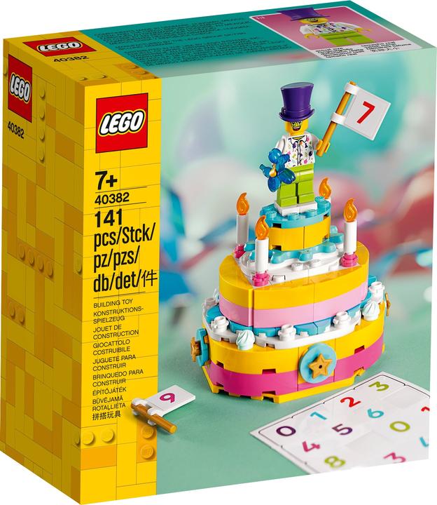 Actual product image LEGO Seasonal Birthday Cake 40382 (40382, LEGO Classic)