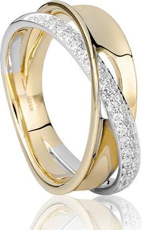 Produktbild Breuning RING - BRILL. 0,308 Ct. H/si (57, 750/18 K Gold)