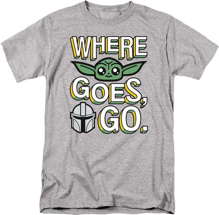 Star Wars Where Grogu Goes Cute TShirt (S)