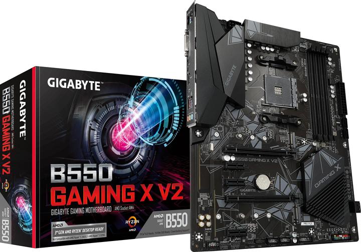 Gigabyte B550 GAMING X V2 (AM4, AMD B550, ATX)