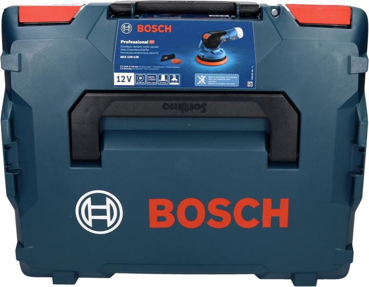 Image du produit Bosch Professional Bosch GEX 12V-125 Professional Ponceuse excentrique sans fil 12 V 125 mm Brushless + 1x batterie (Ponceuse excentrique)