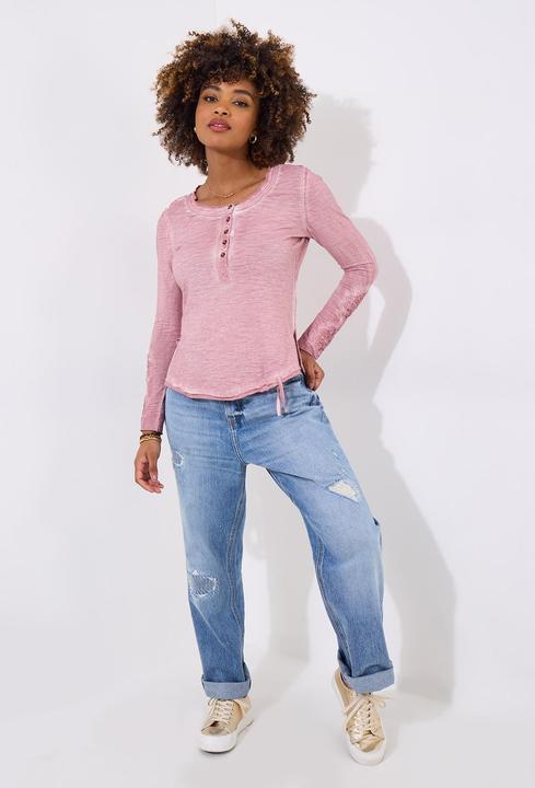 Produktbild Joe Browns Crochet Patch Henley Top (38)