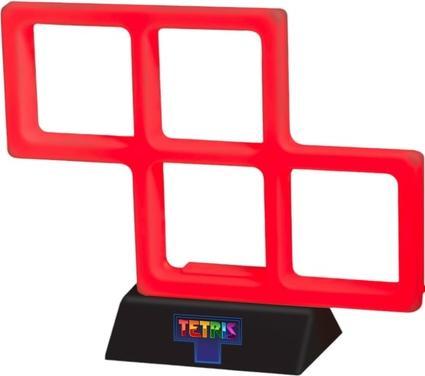 Actual product image Fizz Creations Tetris Red Z Tetrimino Neon Light Retro Gaming Lamp | Officially Licensed | USB Power