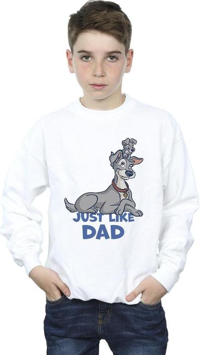 Image du produit Disney - Sweat LADY AND THE TRAMP JUST LIKE DAD - Garçon (116)