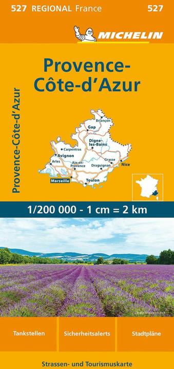 Produktbild Michelin Provence Cote d'Azur