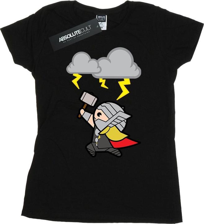 Image du produit - T-shirt KAWAII THOR GOD OF THUNDER - Femme (XXL)