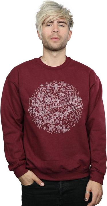 Immagine prodotto Star Wars Christmas Death Star Felpa Uomo (L)