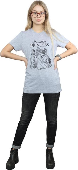 Image du produit Disney Princess - T-shirt WANNABE PRINCESS - Femme (L)
