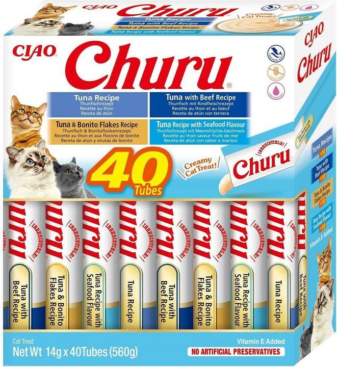 Produktbild Inaba Churu Variety box (Adult, 40 Stk., 560 g)