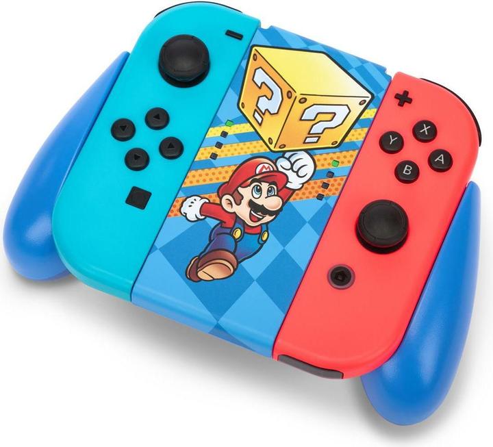 Actual product image PowerA Joy-Con Comfort Grip - Mystery Block Mario (Switch)