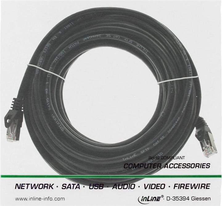Immagine prodotto InLine Cavo di rete (SF/UTP, CAT5e, 50 m)