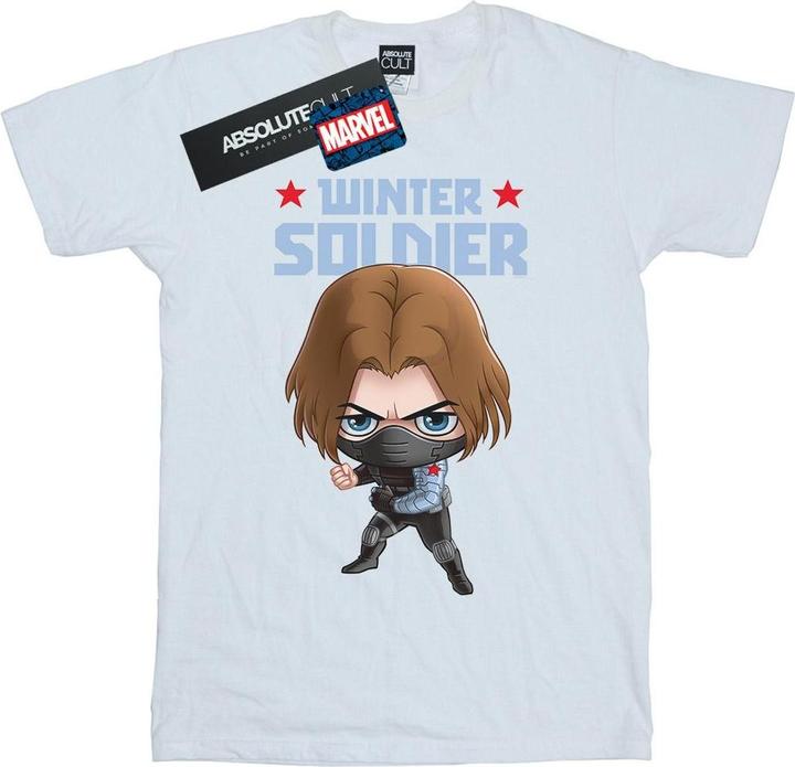 Winter Soldier Bucky Toon TShirt (XXL)